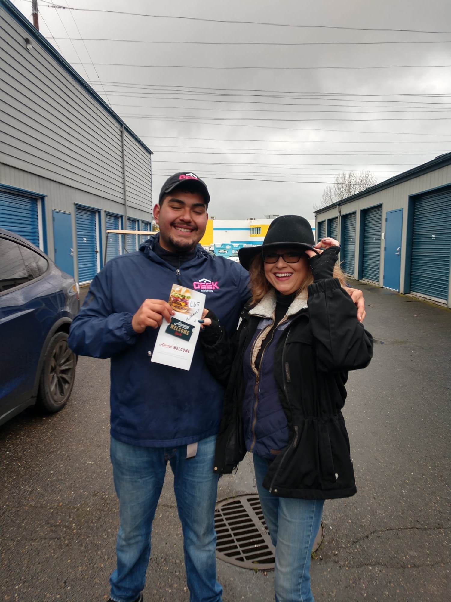 We are always having fun with our Customers